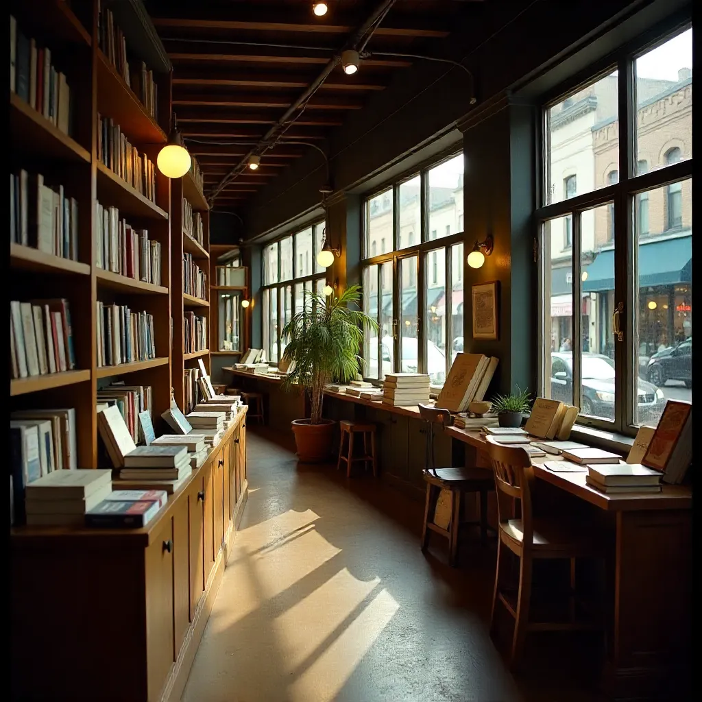 Book collection showcase