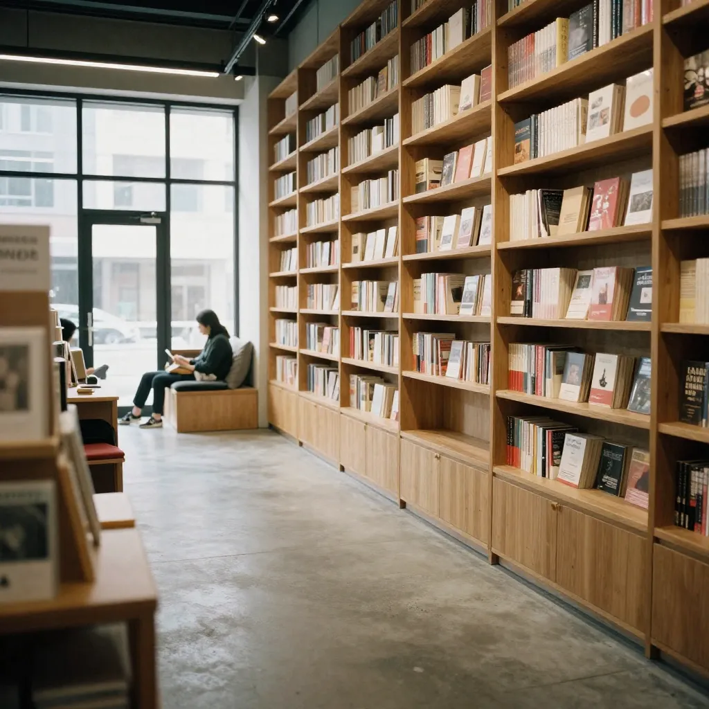 Curated book selection