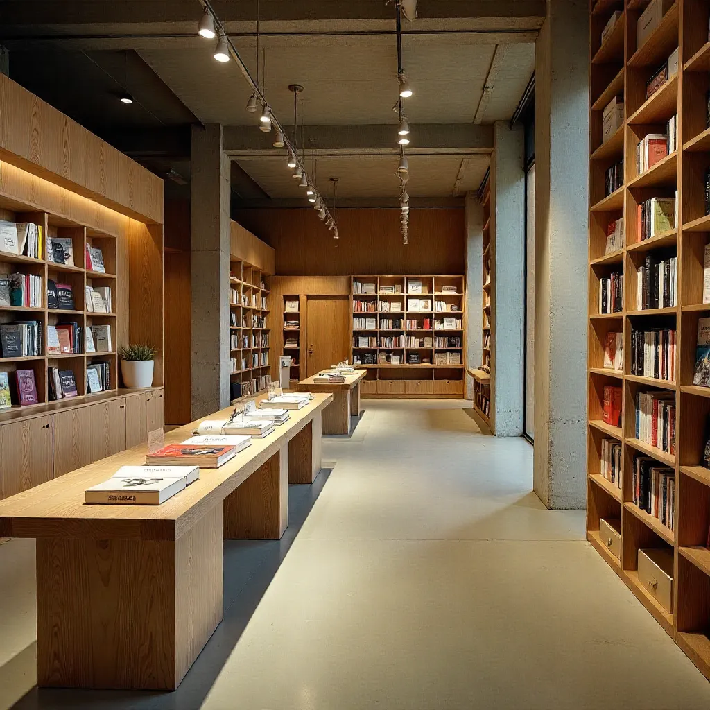 Bookstore interior showcasing our welcoming space